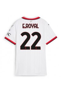 Fotbalové Dres AC Milan Emerson Royal #22 Dámské Venkovní Oblečení 2024-25 Krátký Rukáv